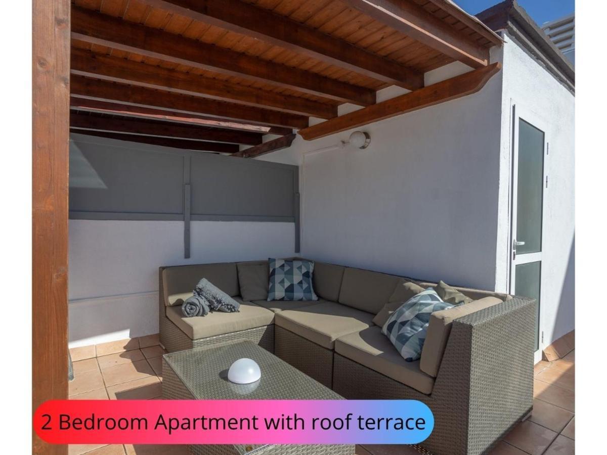 Desirable Rooftop Terrace , 2 Bedroom Apartment With Wifi In Costa Adeje Callao Salvaje Exterior foto