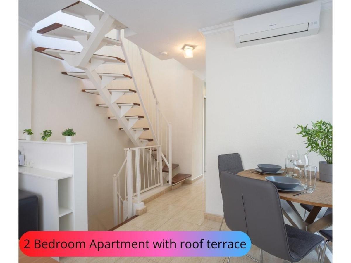 Desirable Rooftop Terrace , 2 Bedroom Apartment With Wifi In Costa Adeje Callao Salvaje Exterior foto