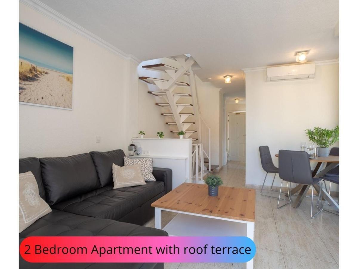 Desirable Rooftop Terrace , 2 Bedroom Apartment With Wifi In Costa Adeje Callao Salvaje Exterior foto