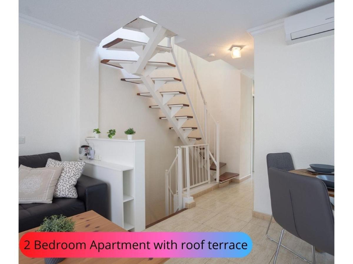 Desirable Rooftop Terrace , 2 Bedroom Apartment With Wifi In Costa Adeje Callao Salvaje Exterior foto