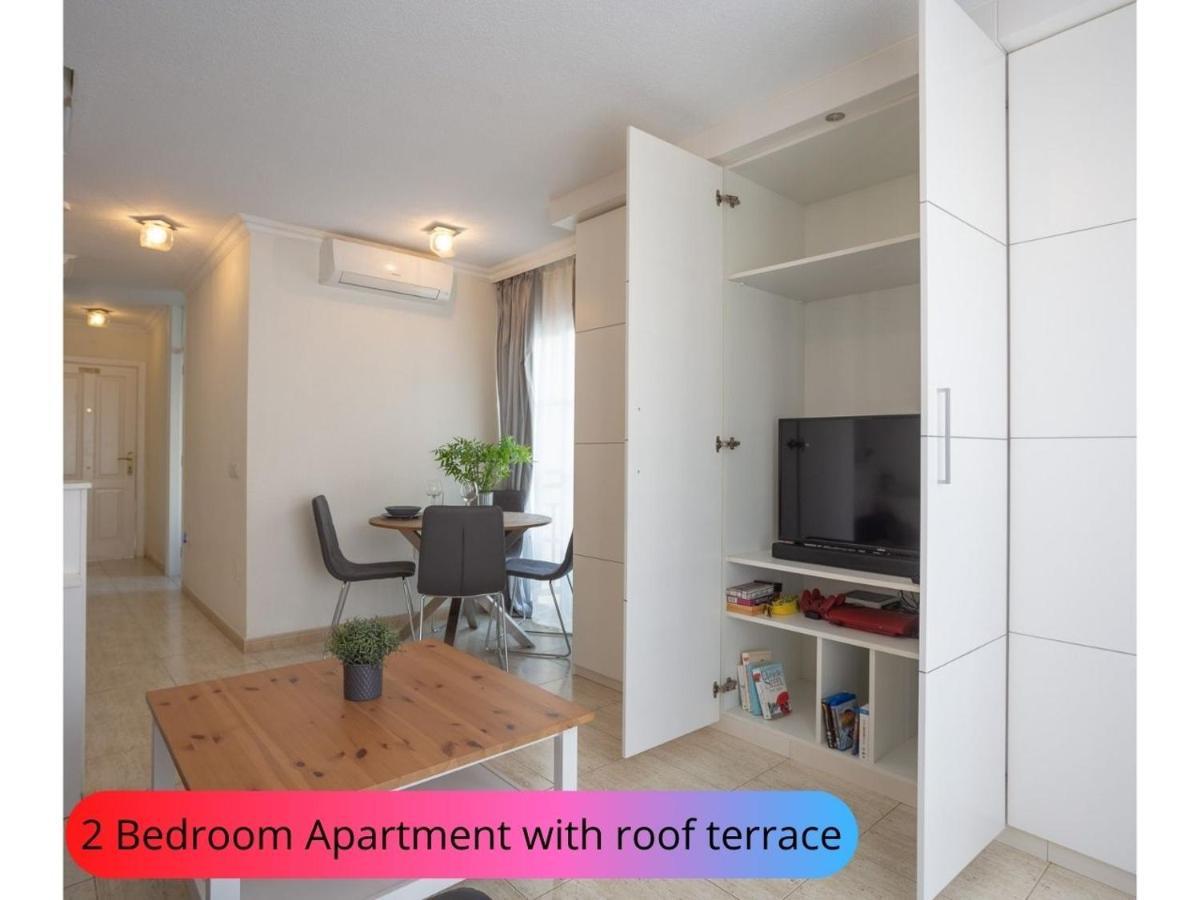 Desirable Rooftop Terrace , 2 Bedroom Apartment With Wifi In Costa Adeje Callao Salvaje Exterior foto
