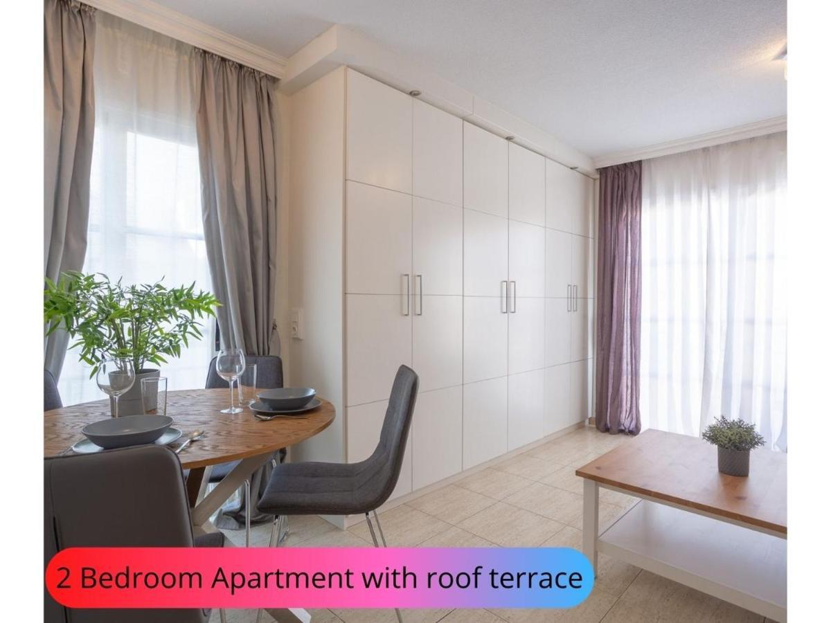 Desirable Rooftop Terrace , 2 Bedroom Apartment With Wifi In Costa Adeje Callao Salvaje Exterior foto