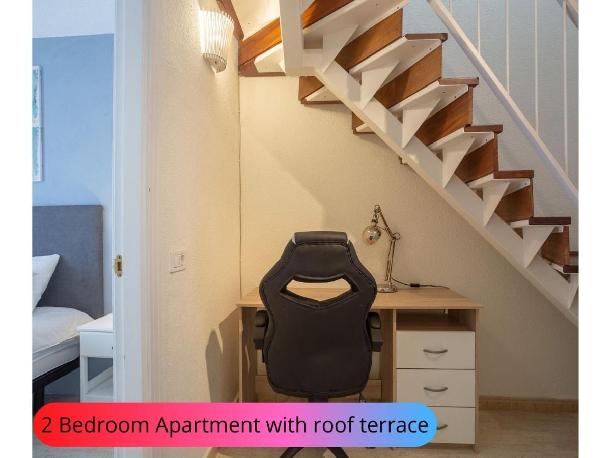 Desirable Rooftop Terrace , 2 Bedroom Apartment With Wifi In Costa Adeje Callao Salvaje Exterior foto