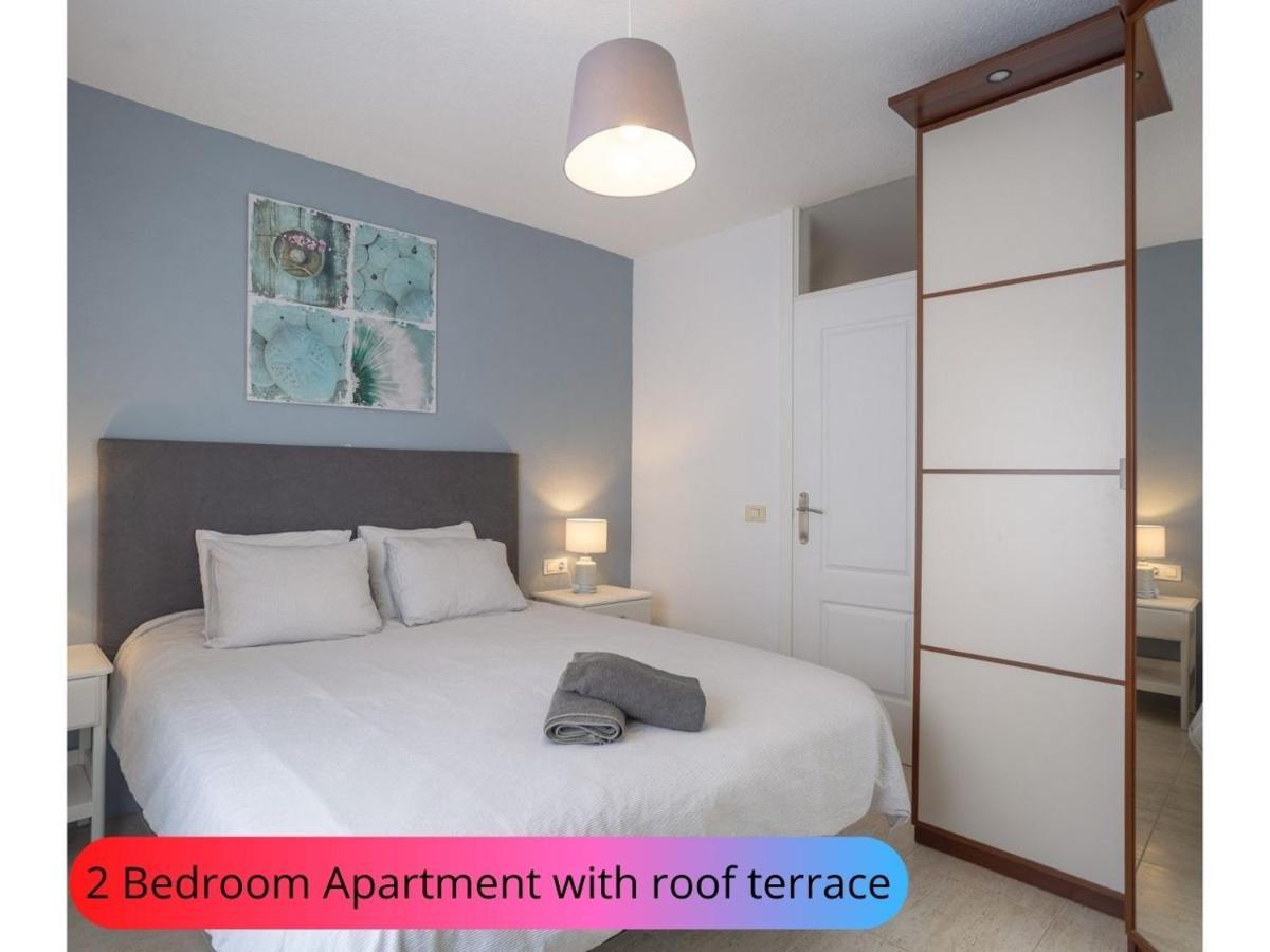 Desirable Rooftop Terrace , 2 Bedroom Apartment With Wifi In Costa Adeje Callao Salvaje Exterior foto